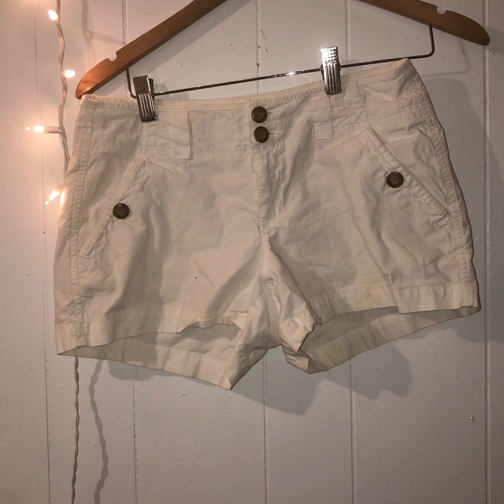 White shorts
